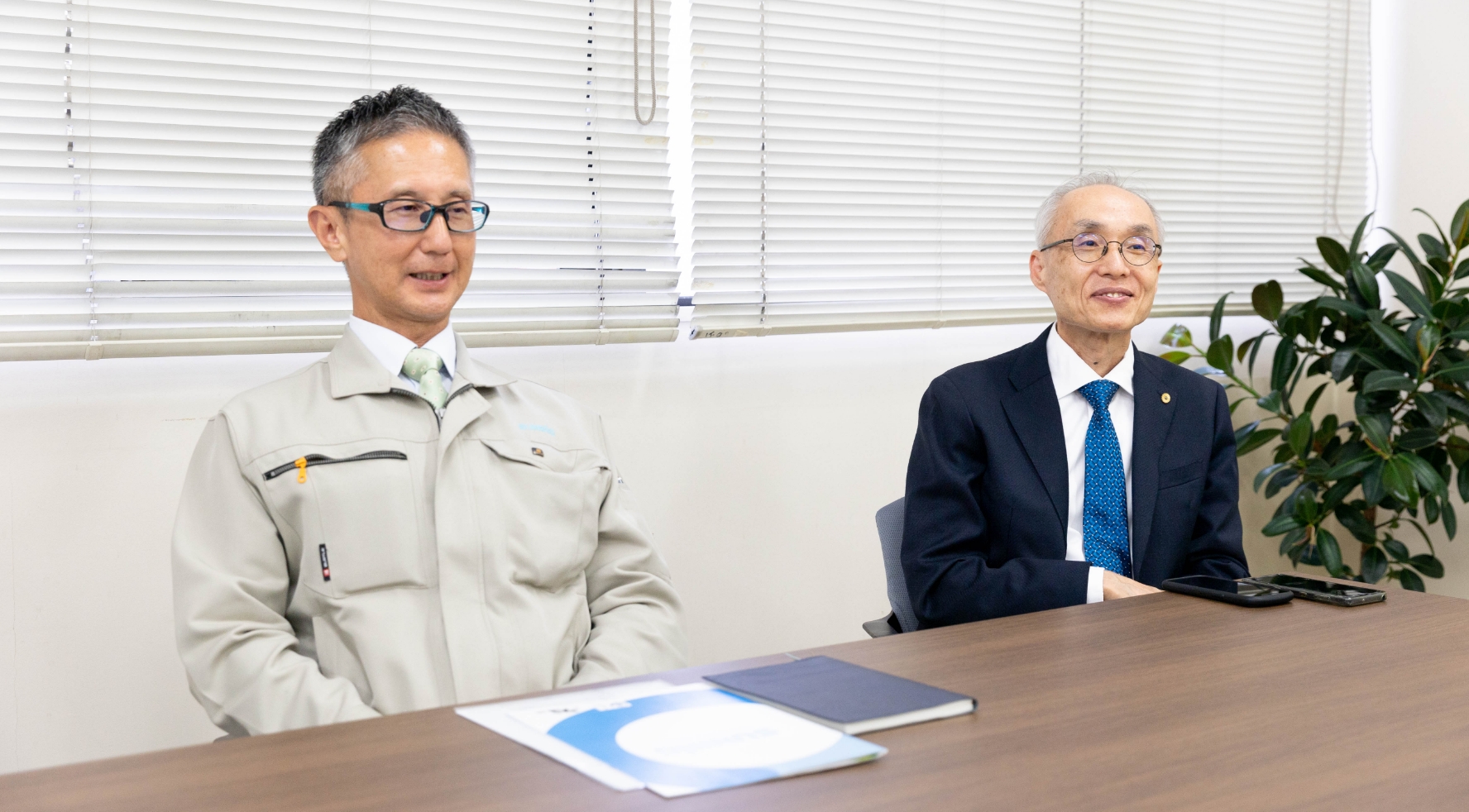 北川社長と担当社労士